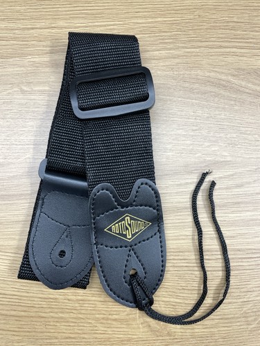 Rotosound black guitar - black, strap