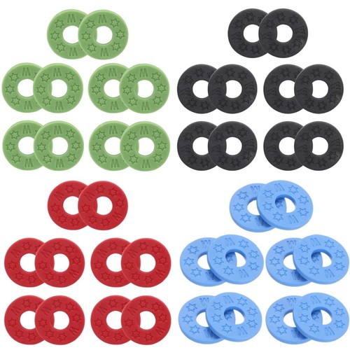 Guitar strap locks rubber anti - guitar,