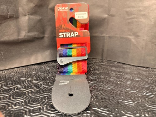 Addario guitar strap rainbow - d'addario,