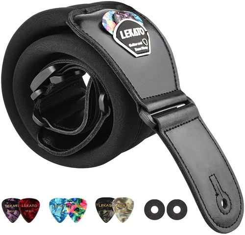 Lekato guitar strap bass belt - guitar,