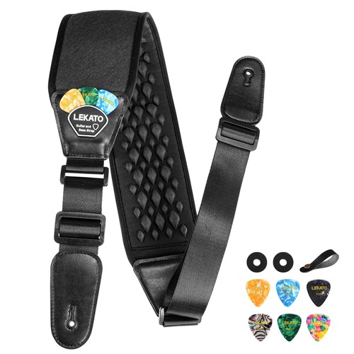 Lekato wide padded guitar - wide,
