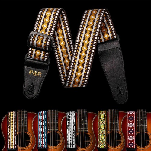 Leather end braid embroidered - braid,