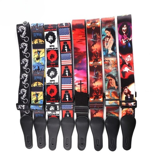 Printed guitar strap - printed,
