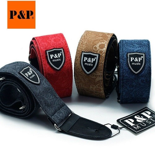 Guitar strap for acoustic - guitar,