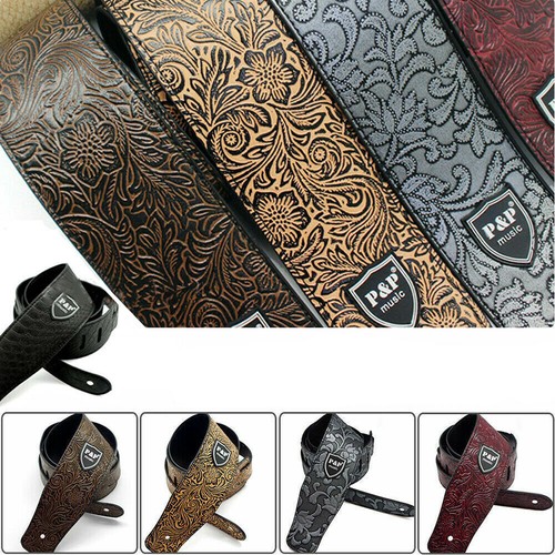 1pc adjustable leather guitar - adjustable,