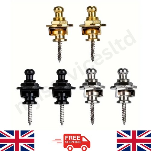 2pcs guitar strap lock - guitar,
