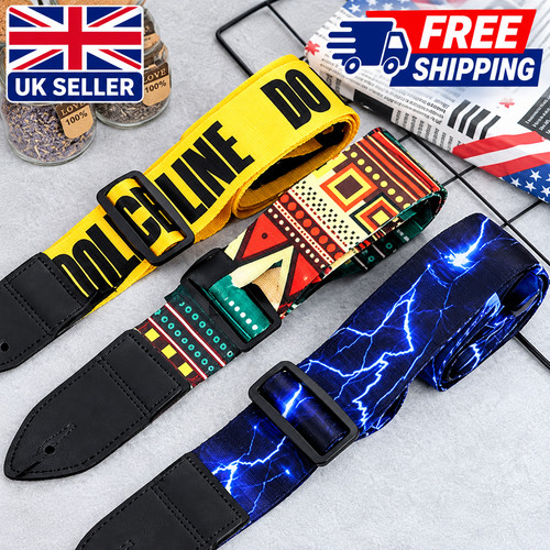 Fender style guitar - guitar, strap