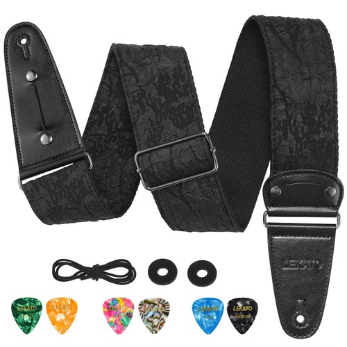 Lekato lgs guitar strap 5 - guitar,