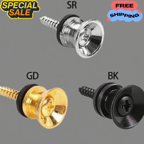 2pcs guitar strap lock pins - lock,
