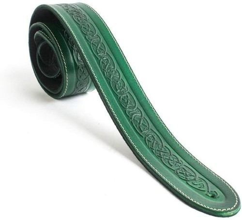 Green celtic embossed genuine - celtic,