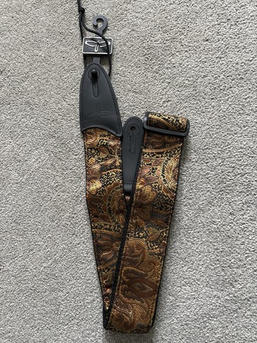 Prs brown paisley - brown, strap