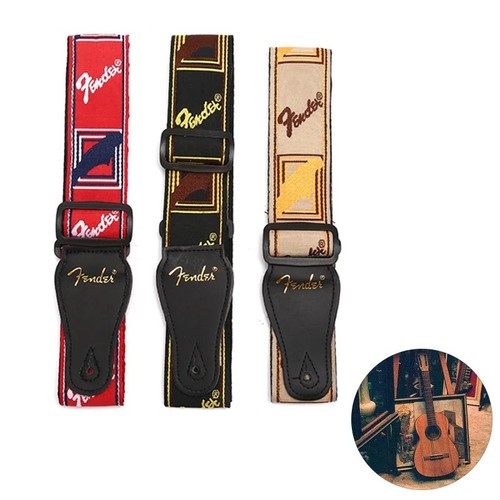 Guitar strap embroidery - strap,
