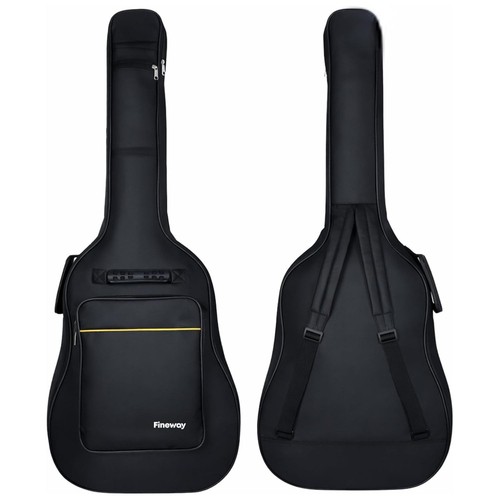 Guitar back bag - guitar, black