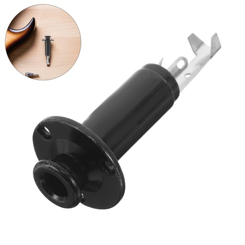 Threaded jack socket - threaded,