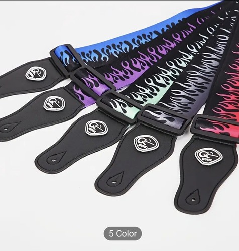 Flame guitar straps - straps, all