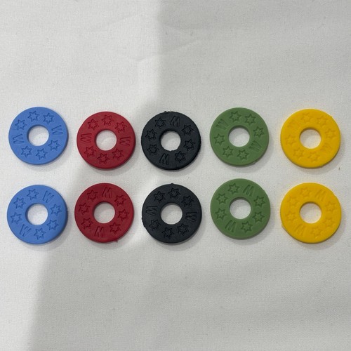 Guitar strap locks - -, rubber