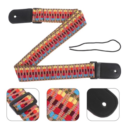 Woven guitar strap ukulele - guitar,