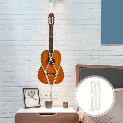 Cotton guitar net strap - guitar,