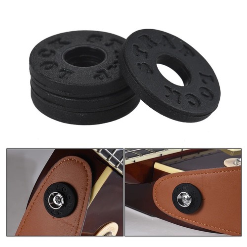 4pcs guitar strap locks - 4pcs, rubber