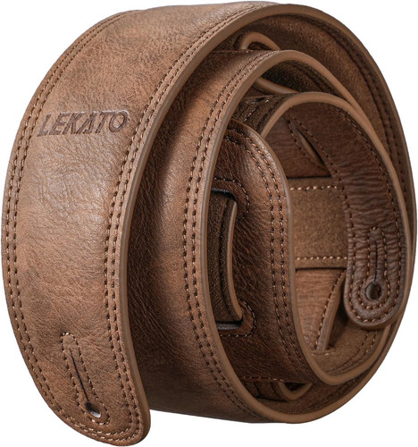 Lekato leather guitar strap - lekato,